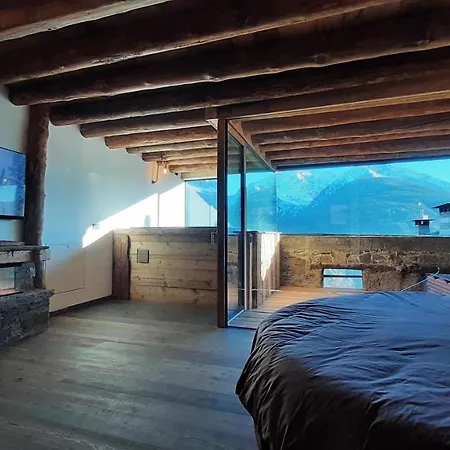 アパート Chalet Cormignano Suite Con Sauna E Mini Piscina Vezza dʼOglio